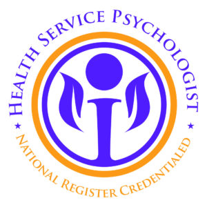 Logo of The National Registry of Health Service Psychologists denoting that Ginny Estupinian PhD ABPP is a credential member